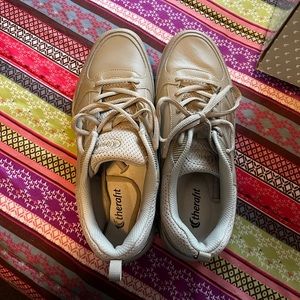 Therafit Stone-colored Sneakers Size 10 NWOT